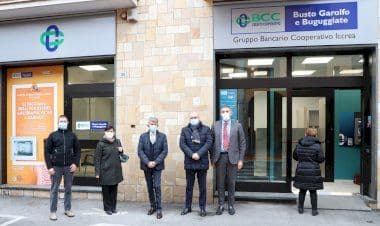 Dairago, filiale più moderna per la Bcc di Busto Garolfo e Buguggiate