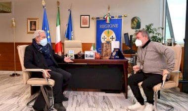 Catanzaro, Il Presidente Spirlì soddisfatto dell'incontro con Guido Longo
