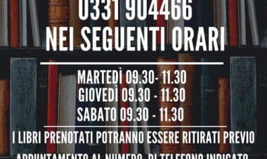 Mornago, riapre la biblioteca