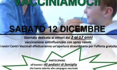 Open day vaccinale dell’ASST Valle Olona. Sabato 12 dicembre 2020