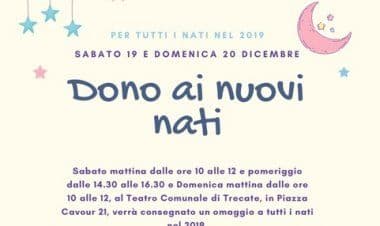 Trecate, “Dono ai nuovi nati”