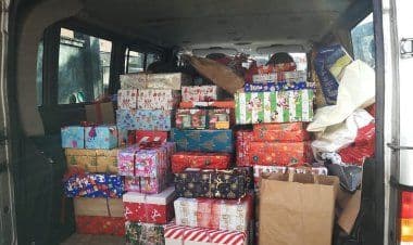 Fagnano O, Olona International School partecipa a “Scatole di Natale”