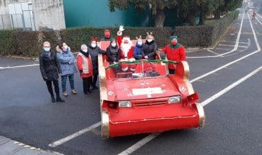 Somma, Lino Marzolo fa il Babbo (Natale).