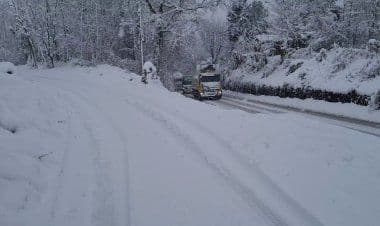 Somma, prima neve, primi disagi