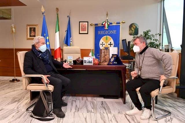 Catanzaro, Il Presidente Spirlì soddisfatto dell'incontro con Guido Longo