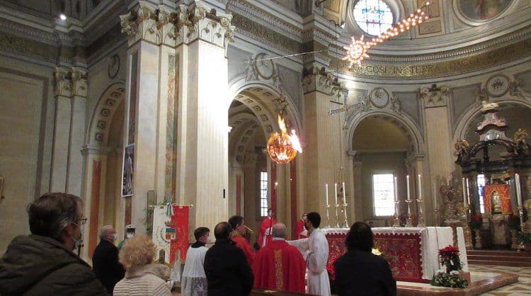 Tradate, il rito del Faro, festa patronale di Santo Stefano