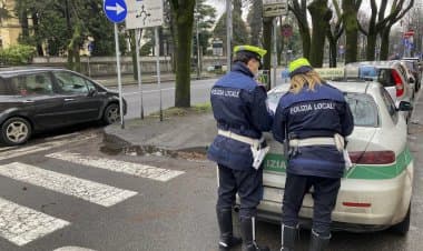 Controlli delle forze di Polizia Locale sul territorio bustocco per il Covid 19