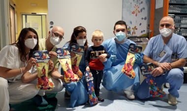 Cittiglio, Befana all’Ospedale Del Ponte.