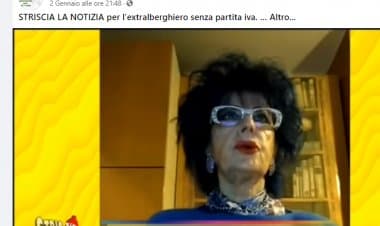 STRISCIA LA NOTIZIA per l'extralberghiero senza partita iva.