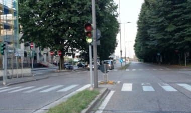 Gallarate: incidente in viale Milano