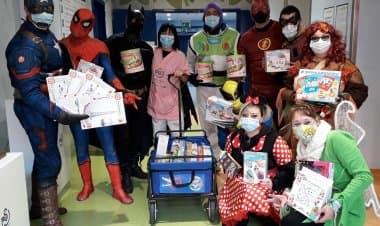 Varese e Cittiglio, allegria per bambini ricoverati in pediatria