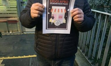 Caronno Pertusella, Il Movimento Nazionale con i ristoratori aperti