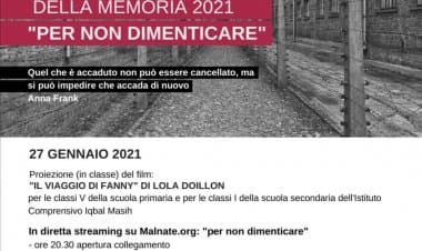 Malnate, giornata della Memoria