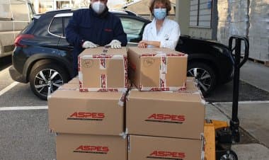Busto Arsizio(Va).Mascherine donate all'Ospedale