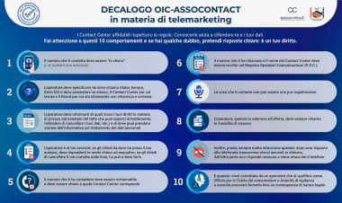 Telemarketing molesto: Assocontact e OIC a difesa dei consumatori