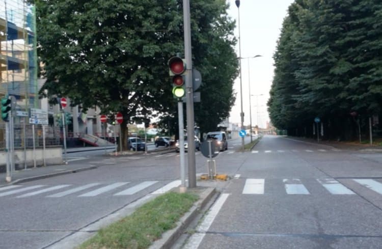 Gallarate: incidente in viale Milano