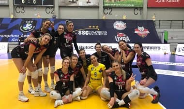 Farfalle, buona la prima in champions: 3 a 0 con il Rzeszow