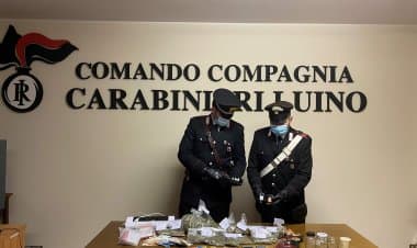 Maccagno, arresto con cani antidroga