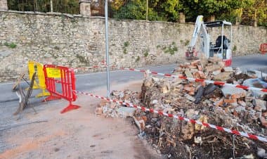 Somma (VA), rimosso il muro pericolante, ringraziamo il Prefetto