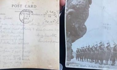 La cartolina di un eroe dello sbarco in Normandia arriva 78 anni dopo