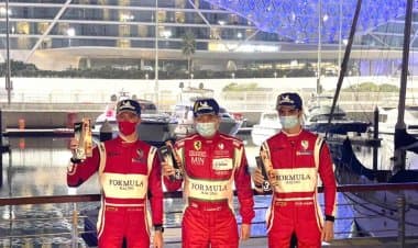 Per Rovera 3° posto nella 4 ore di Abu Dhabi
