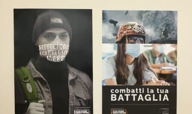 Alunni dell’Olga Fiorini promuovono l’uso della mascherina sui social