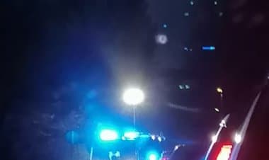 Angera, incidente in piazza