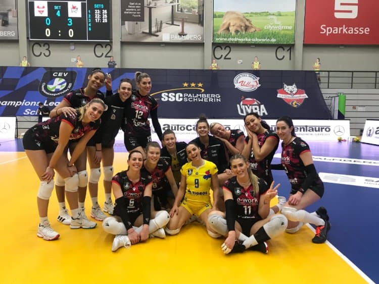 Farfalle, buona la prima in champions: 3 a 0 con il Rzeszow