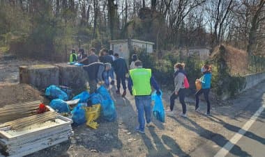 Casaringhio alla Giornata Verde Pulito a Cassano Magnago