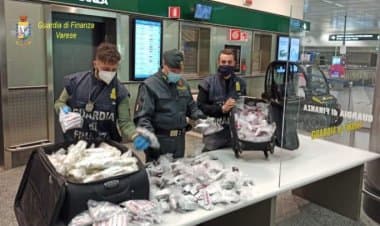 Malpensa, maxi sequestro farmaci