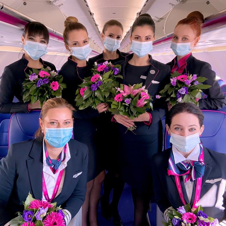Festa della donna celebrata da Wizz Air, più donne pilota