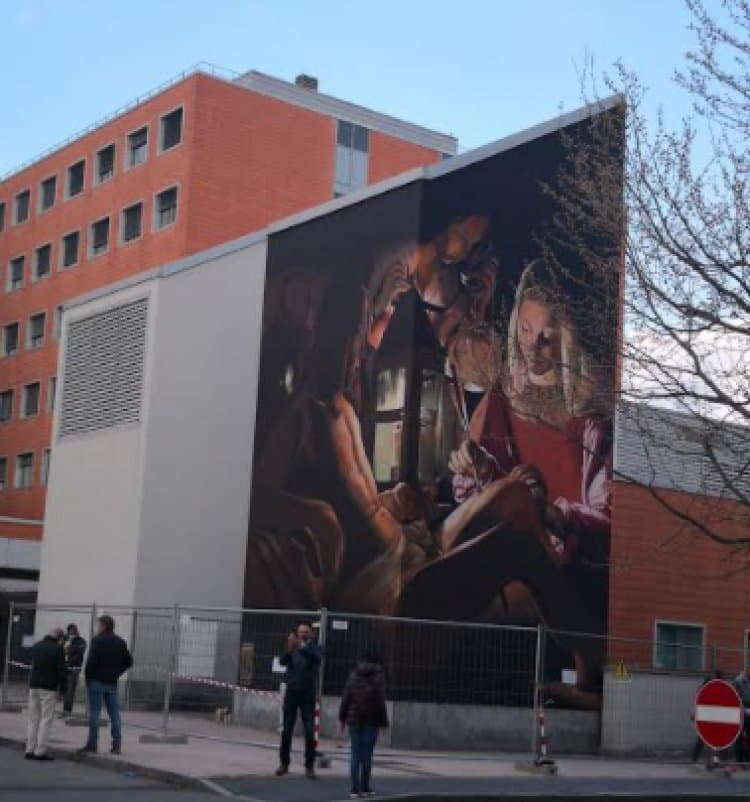 Varese. Completato il murales CurArti presso l’Ospedale di Circolo