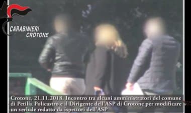 Petilia Policastro (KR). Arrestati 8 Dirigenti comunali, crimini vari