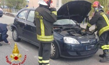 Cittiglio, due autovetture si sono scontrate.