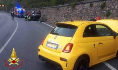 Induno Olona (VA) Incidente stradale