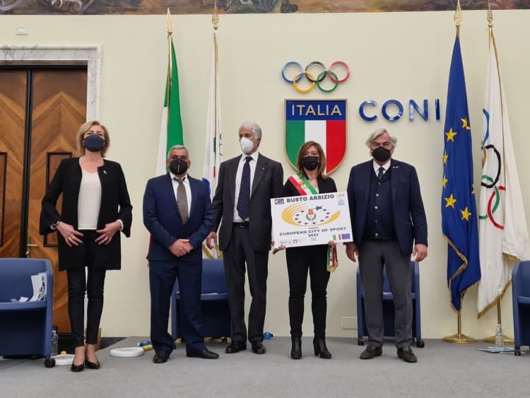 Busto Arsizio è candidata al titolo di Città europea dello sport 2023