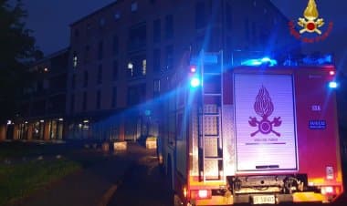 Solaro, allagamento in un complesso condominiale