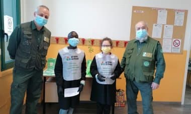 Gorla Maggiore, le GEV alla scuola De Amicis per il progetto Green
