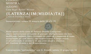 Castiglione Olona ospita la mostra LATENZA IM(MEDIA)TA dal 29 maggio