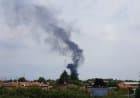 Olgiate Olona, incendio divampa in zona depuratore