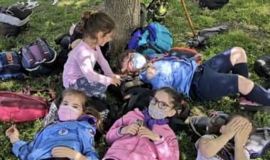 La colonia castori dello Scout Busto33 visita il Parco Degli Aironi