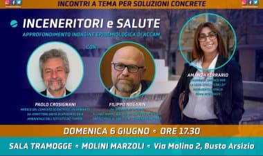 Inceneritori e salute a Busto Arsizio, un incontro pubblico