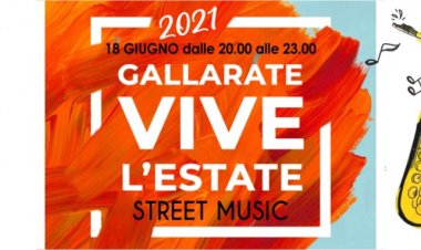 Gallarate: da domani sera Street music