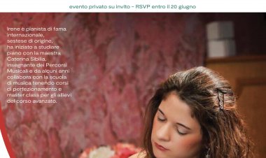 Sesto Calende, Associazione Alma:  concerto della pianista Irene Veneziano