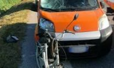 Busto Arsizio - investito ciclista