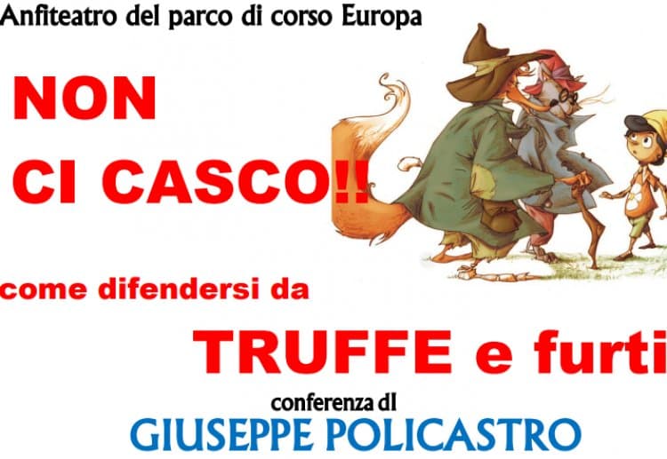 Somma, conferenza sulle truffe a cura di Giuseppe Policastro