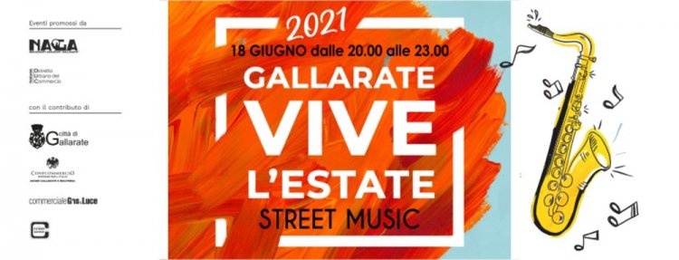 Gallarate: da domani sera Street music