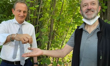 Busto Arsizio: Antonelli consegna le chiavi dello spazio per realizzare il “mai paura camp”