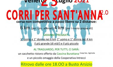 Corri per Sant’Anna