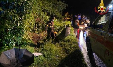 Lavena Ponte Tresa, i Vigili del fuoco intervengono